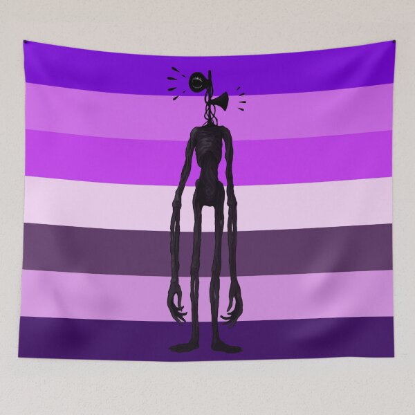 Item preview, Siren head vintage purple stripes backpack  designed and sold by Nishad4.