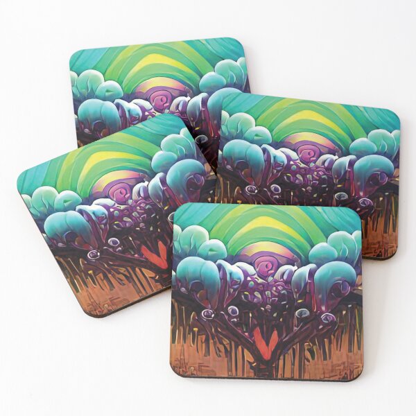 Item preview, Vibrant Life Abstract Digital Paintings designed and sold by ThinkFun! Design.