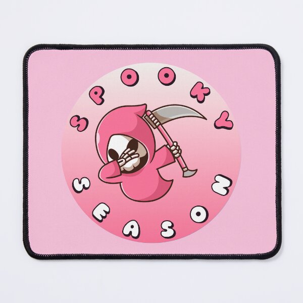 Item preview, SPOOKY SEASON Grim Reaper Pink White designed and sold by everything4eva.