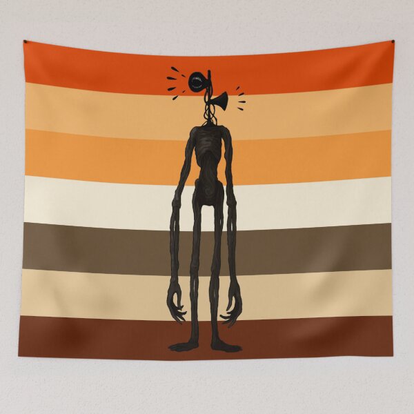Item preview, Siren head vintage yellow orange stripes desert backpack  designed and sold by Nishad4.