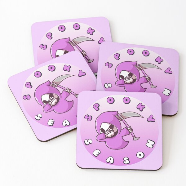 Item preview, SPOOKY SEASON Grim Reaper Purple White designed and sold by everything4eva.