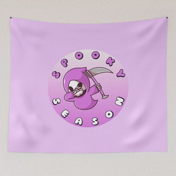 Item preview, SPOOKY SEASON Grim Reaper Purple White designed and sold by everything4eva.