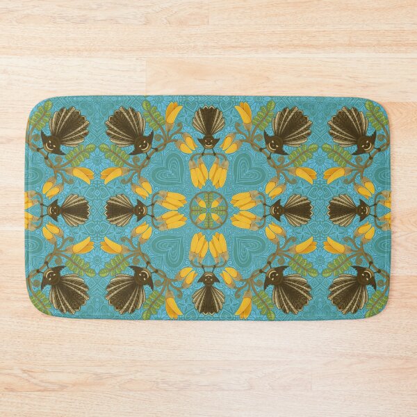 Item preview, Fantail & Kowhai - mountain spring designed and sold by AprilAppleArt.