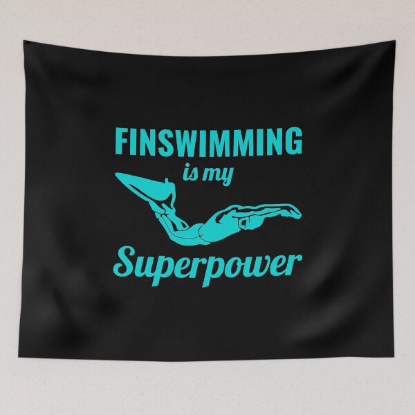 Item preview, Finswimming Fin Swimming Swimmer Water Sport  designed and sold by CuteDesigns1.