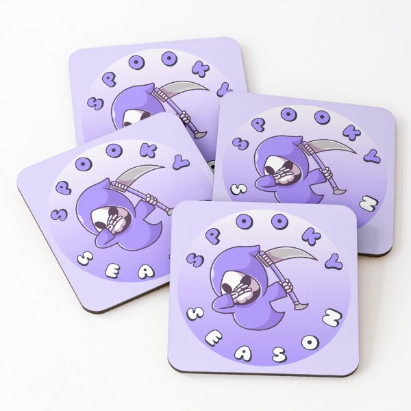 Item preview, SPOOKY SEASON Grim Reaper Purple White designed and sold by everything4eva.