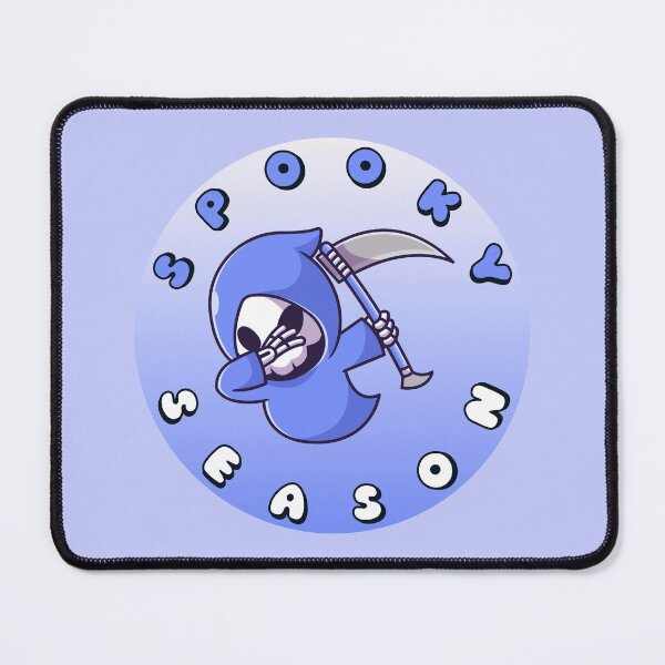 Item preview, SPOOKY SEASON Grim Reaper Blue White designed and sold by everything4eva.