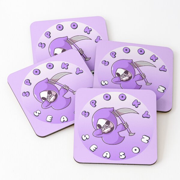 Item preview, SPOOKY SEASON Grim Reaper Purple White designed and sold by everything4eva.