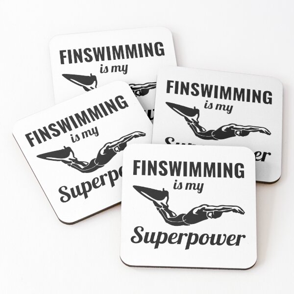 Item preview, Finswimming Fin Swimming Swimmer Water Sport  designed and sold by CuteDesigns1.