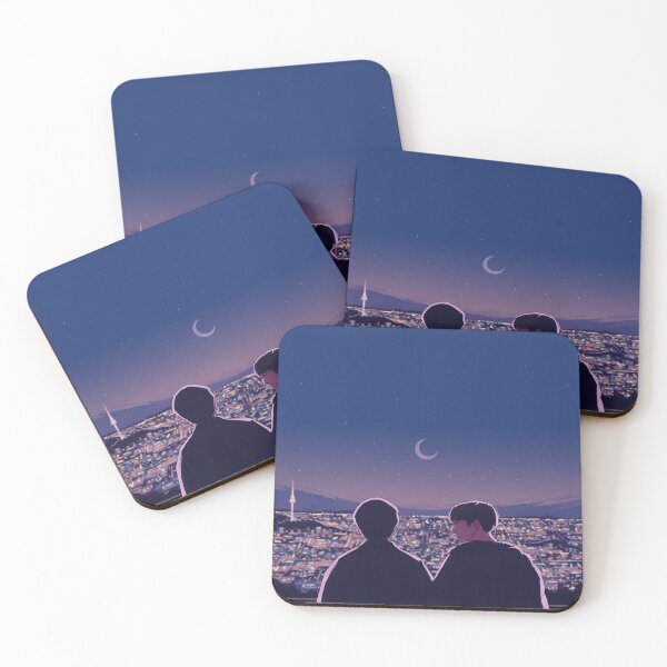 Item preview, Taekook Fanart - Above The Hill designed and sold by viioletbloom.