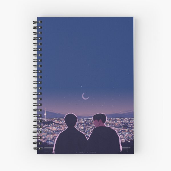 Item preview, Taekook Fanart - Above The Hill designed and sold by viioletbloom.