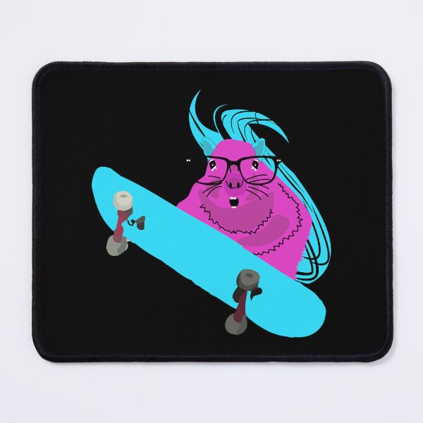 Item preview, Naughty Squirrel 1226 Skateboarding Sticker designed and sold by caragcric.