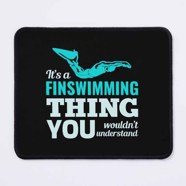 Item preview, Finswimming Fin Swimming Swimmer Water Sport designed and sold by CuteDesigns1.