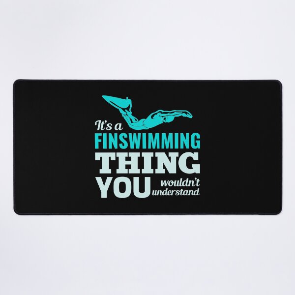 Item preview, Finswimming Fin Swimming Swimmer Water Sport designed and sold by CuteDesigns1.