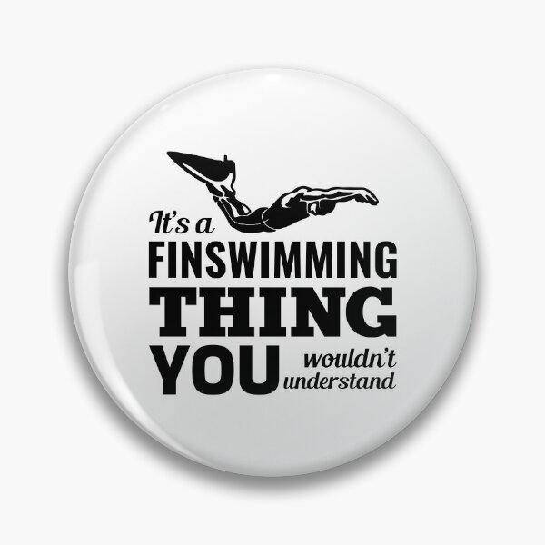 Item preview, Finswimming Fin Swimming Swimmer Water Sport  designed and sold by CuteDesigns1.