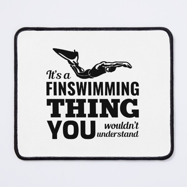 Item preview, Finswimming Fin Swimming Swimmer Water Sport designed and sold by CuteDesigns1.