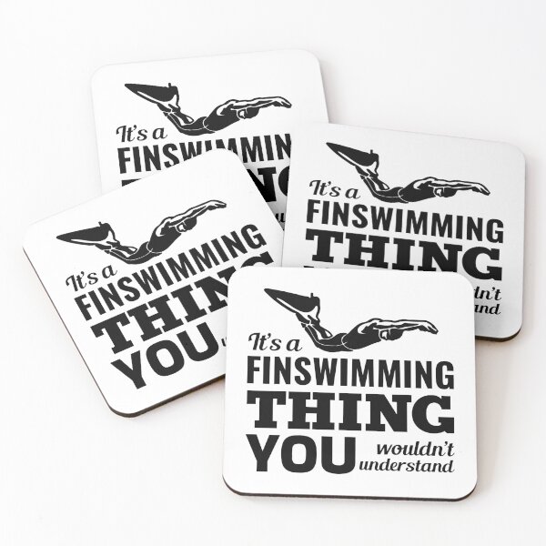 Item preview, Finswimming Fin Swimming Swimmer Water Sport  designed and sold by CuteDesigns1.