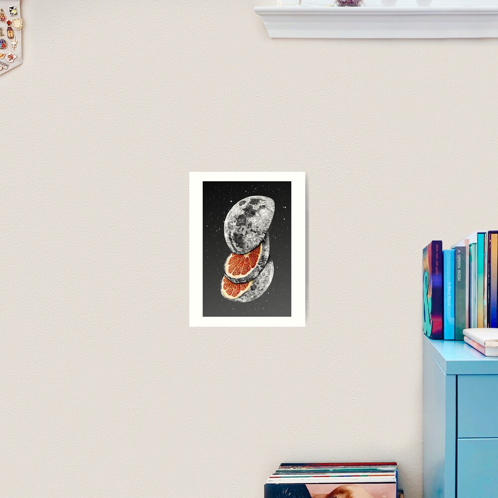 LUNAR FRUIT Art Print