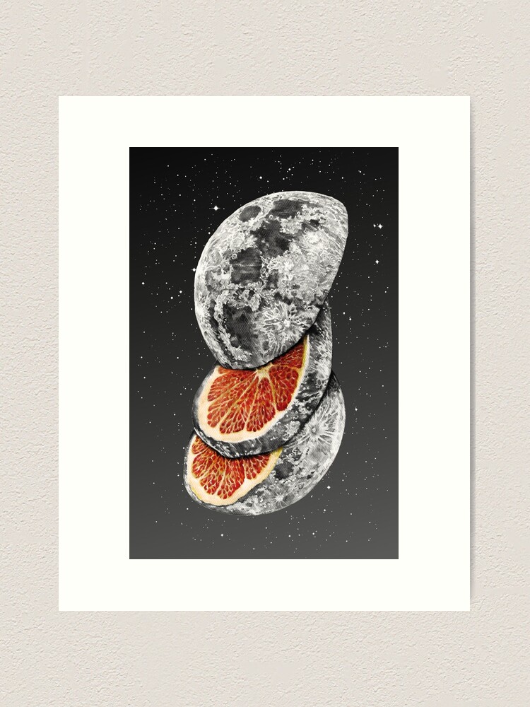 Alternate view of LUNAR FRUIT Art Print