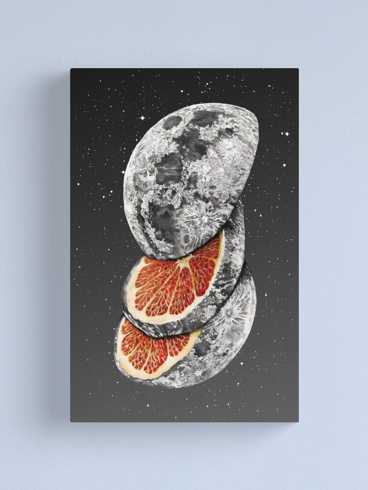 Alternate view of LUNAR FRUIT Canvas Print
