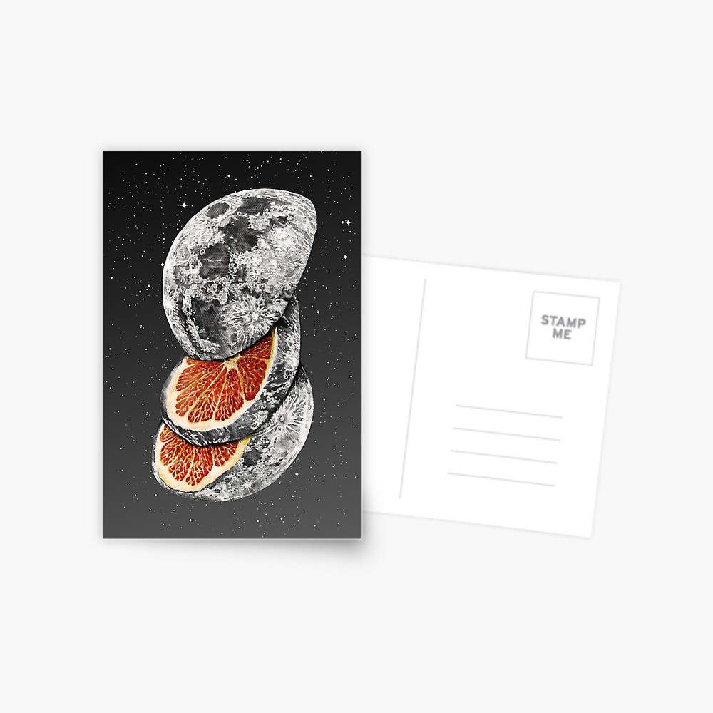 LUNAR FRUIT Postcard