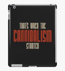 Cannibalism iPad Case/Skin