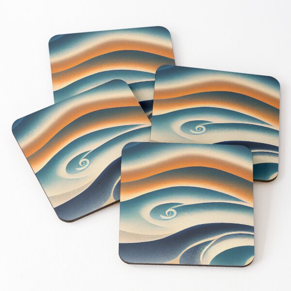 Item preview, Wave Patterns 1 - Created by A.I. designed and sold by Created-by-AI.