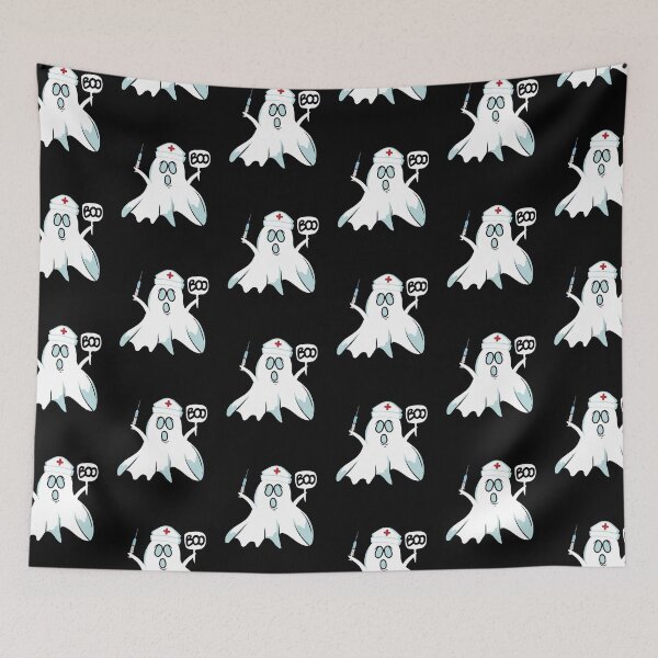 Item preview, Scary Nurse Ghost Halloween Nursing Student designed and sold by Betsytiptoe.