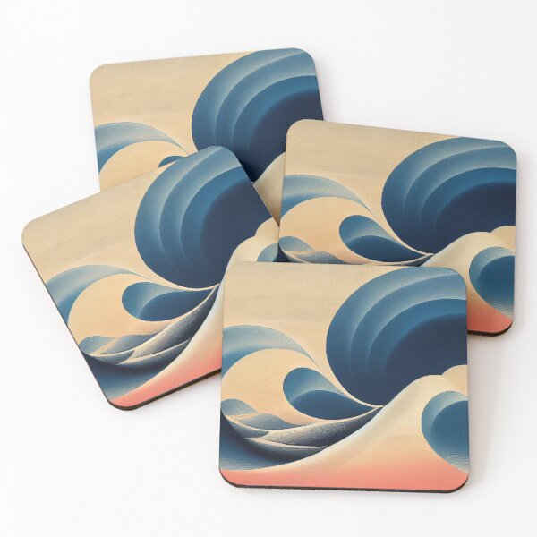 Item preview, Wave Patterns 2 - Created by A.I. designed and sold by Created-by-AI.
