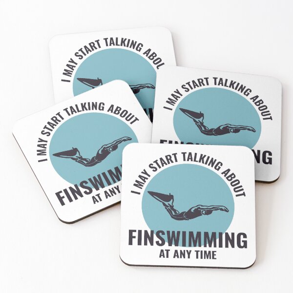 Item preview, Finswimming Fin Swimming Swimmer Water Sport  designed and sold by CuteDesigns1.