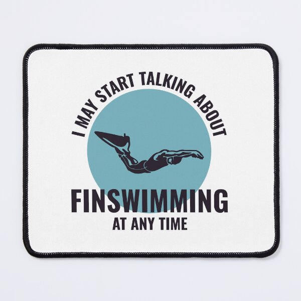 Item preview, Finswimming Fin Swimming Swimmer Water Sport designed and sold by CuteDesigns1.