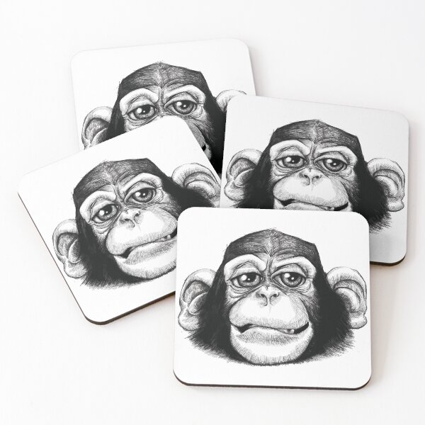 Item preview, A cheeky baby chimp designed and sold by bignose1977.