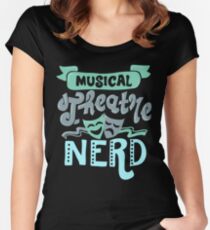 Musical Theatre Nerd Women's Fitted Scoop T-Shirt