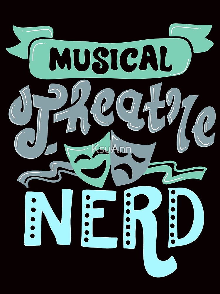Discover Musical Theatre Nerd Drawstring Bag