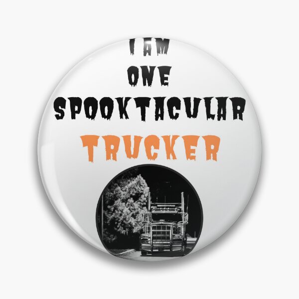 Item preview, One Spooktacular Trucker - Halloween - Funny Trucker designed and sold by OutdoorsZee1.
