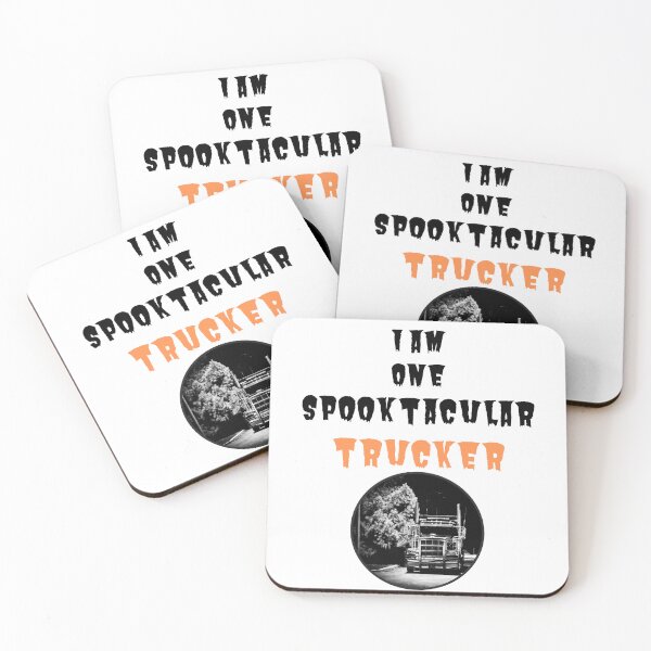 Item preview, One Spooktacular Trucker - Halloween - Funny Trucker designed and sold by OutdoorsZee1.