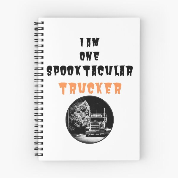 Item preview, One Spooktacular Trucker - Halloween - Funny Trucker designed and sold by OutdoorsZee1.
