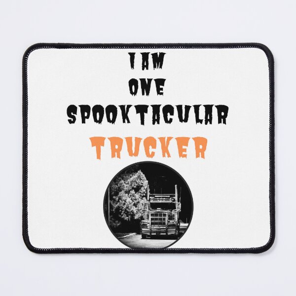 Item preview, One Spooktacular Trucker - Halloween - Funny Trucker designed and sold by OutdoorsZee1.