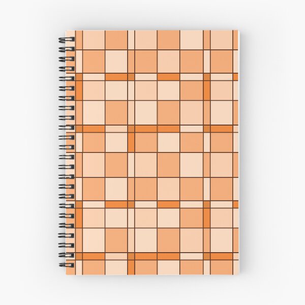 Item preview, Orange check and heart pattern design designed and sold by SunriseD.