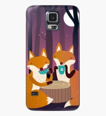 Tea time in the woods Case/Skin for Samsung Galaxy