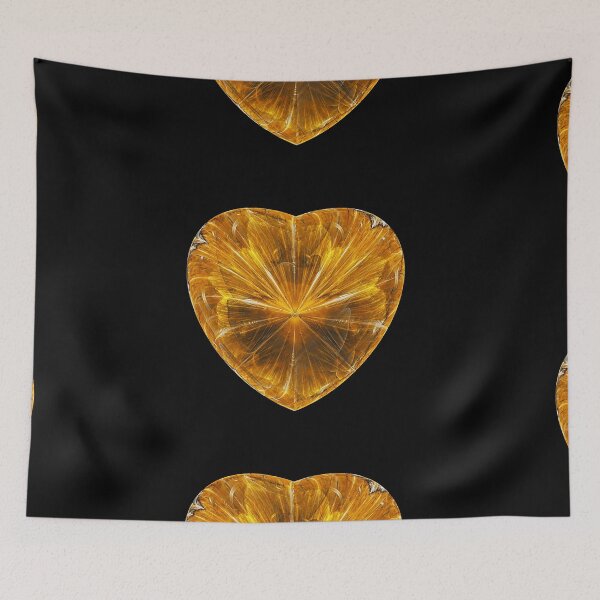 Item preview, Golden Julia Heart  designed and sold by Beatriz  Cruz.