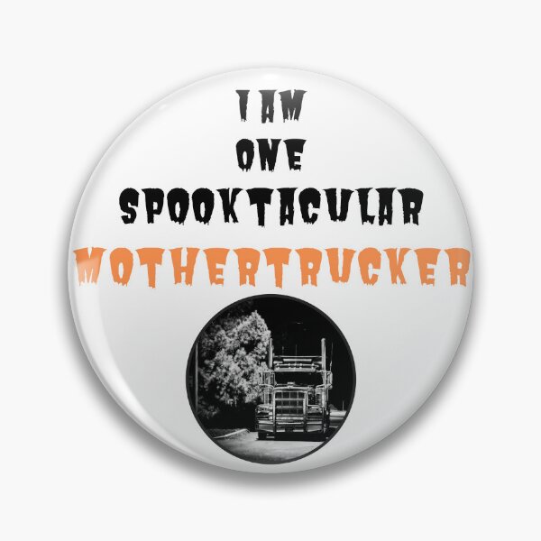 Item preview, One Spooktacular Mother Trucker - Halloween - Funny Trucker Mothertrucker designed and sold by OutdoorsZee1.