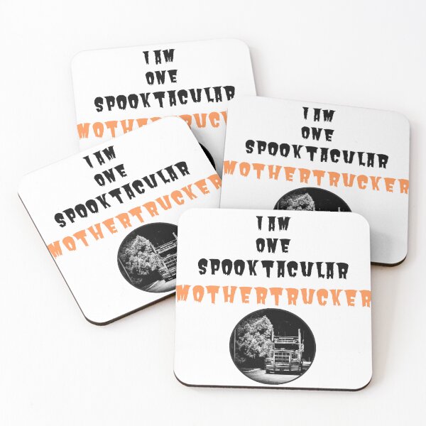 Item preview, One Spooktacular Mother Trucker - Halloween - Funny Trucker Mothertrucker designed and sold by OutdoorsZee1.
