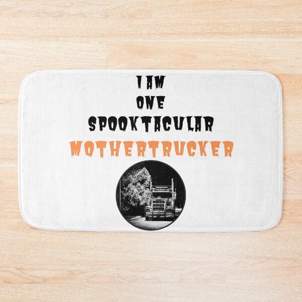 Item preview, One Spooktacular Mother Trucker - Halloween - Funny Trucker Mothertrucker designed and sold by OutdoorsZee1.