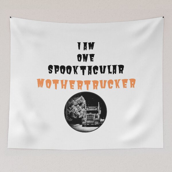 Item preview, One Spooktacular Mother Trucker - Halloween - Funny Trucker Mothertrucker designed and sold by OutdoorsZee1.