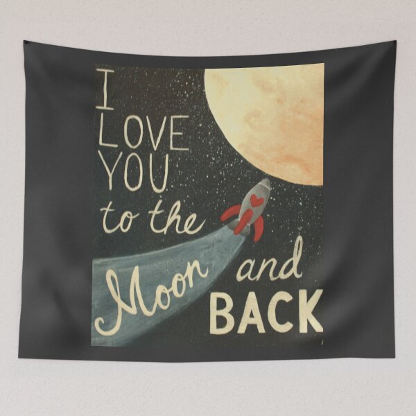 Item preview, I love you to the Moon & Back designed and sold by artynik12.