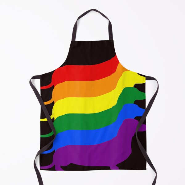 Item preview, Gay Pride Dachshund LGBT Rainbow Flag Awareness designed and sold by STUARTPETERS.