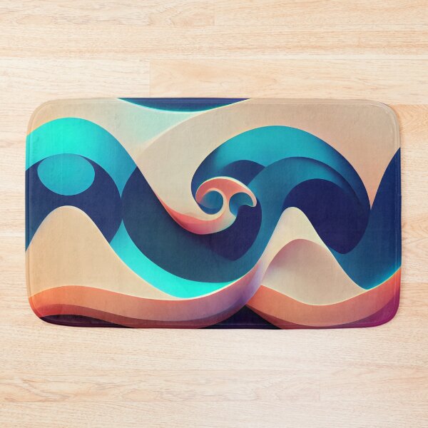 Item preview, Wave Patterns 7 - Created by A.I. designed and sold by Created-by-AI.