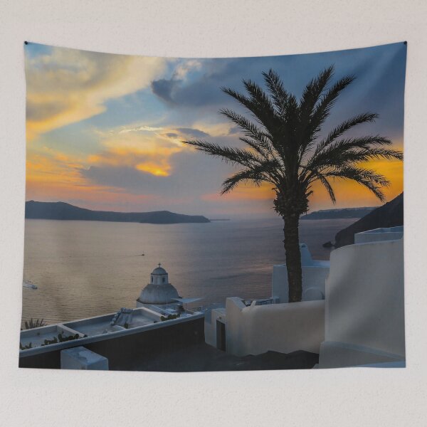 Item preview, Fira sunset Santorini designed and sold by haroulita.
