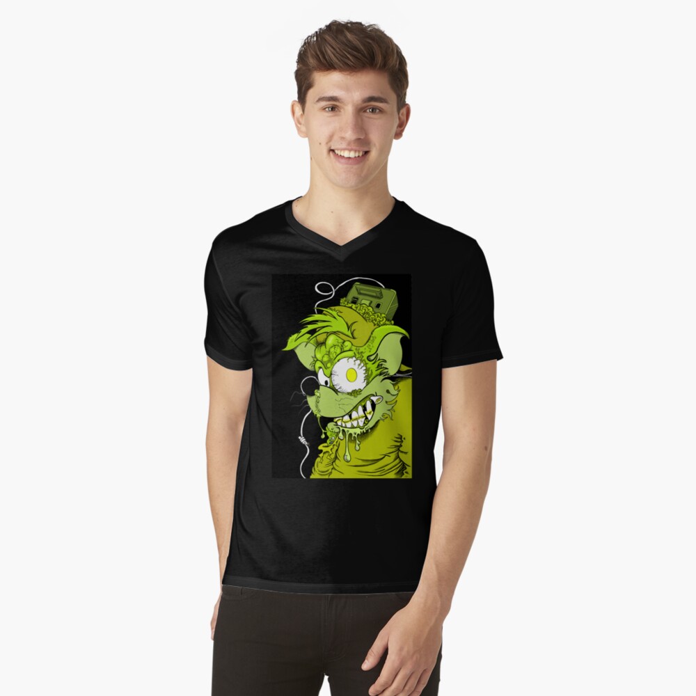 Item preview, V-Neck T-Shirt designed and sold by Skinrash.