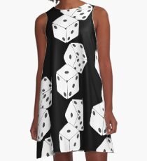 Rolled Dice A-Line Dress